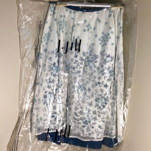 J.JILL Skirt with sheer cover